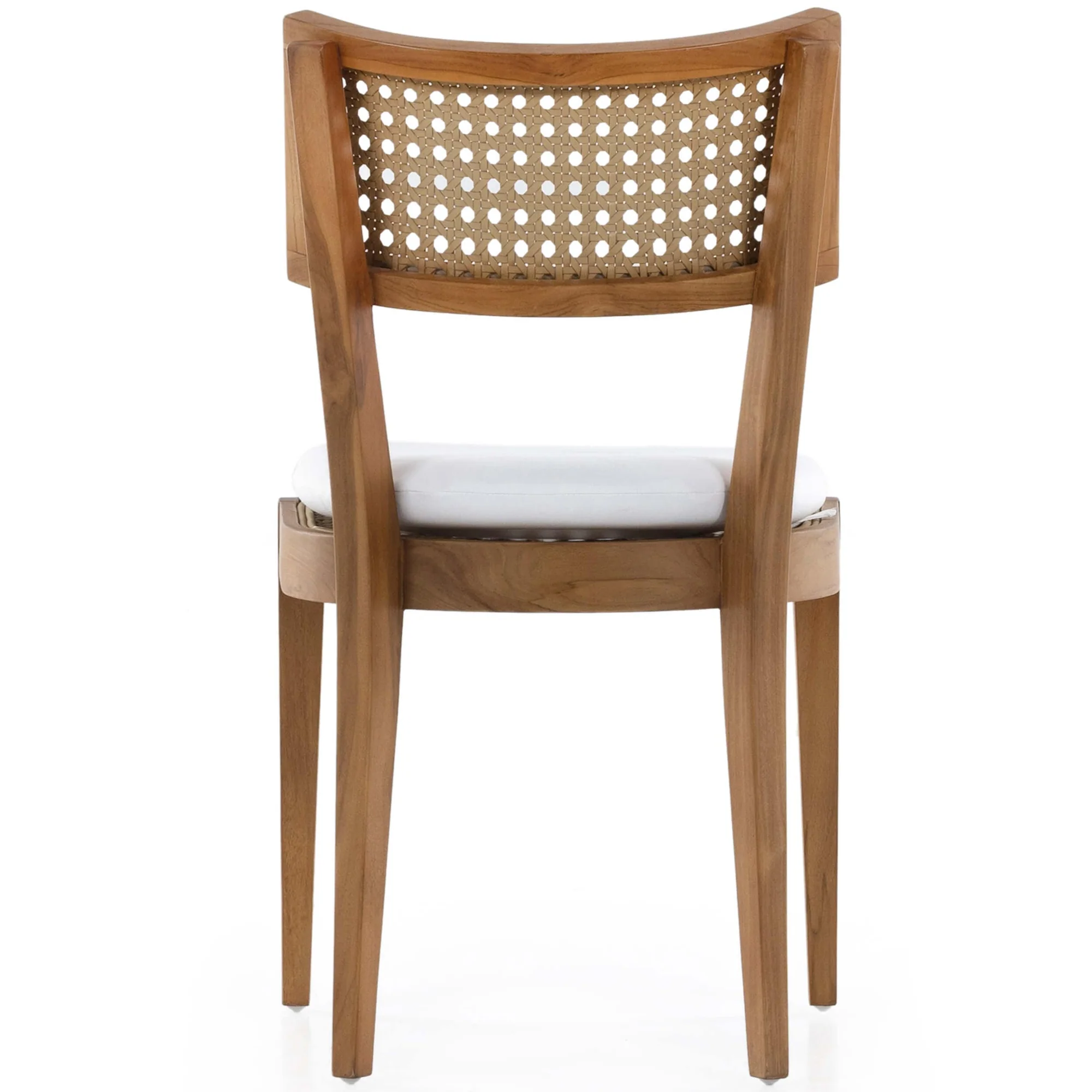 RATTAN SIRTLI DOĞAL AHŞAP SANDALYE görsel 4
