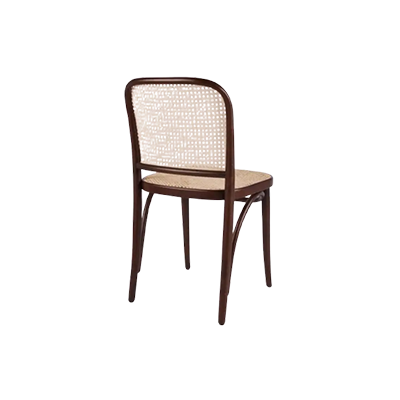 Sırt Ve Oturum Hasır Thonet Sandalye görsel 3