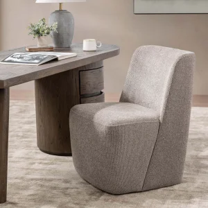 Scaun de sufragerie tapitat Taupe Senna Duman görsel 4