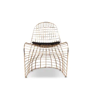 Kaftan Zigzag Metal Chair