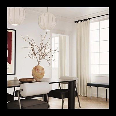 AKOLA RECTANGULAR DİNİNG TABLE, BLACK görsel 4