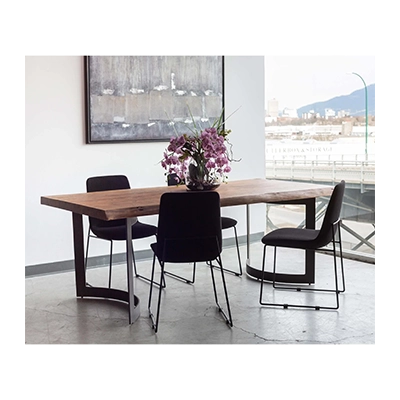 BENT DİNİNG TABLE, BROWN görsel 4