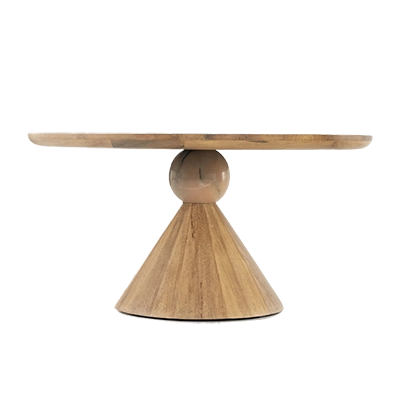 BİBİANNA DİNİNG TABLE, SMOKED HONEYBLUSH MARBLE görsel 2