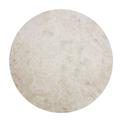 CATALDİ ROUND DİNİNG TABLE, TAUPE görsel 2