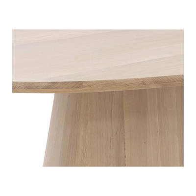 ELİNA OVAL DİNİNG TABLE, LİGHT OAK görsel 3