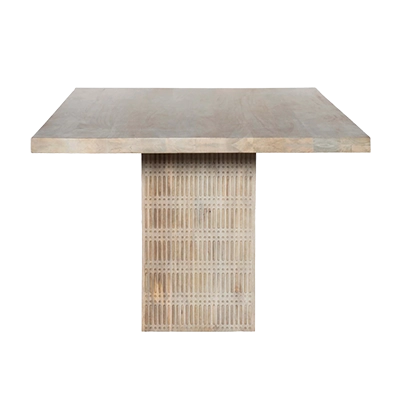 KELBY DİNİNG TABLE, LİGHT WASH görsel 3