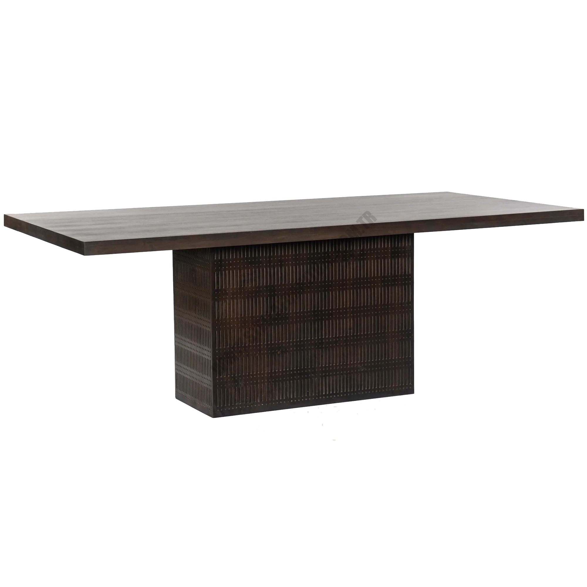 KELBY DİNİNG TABLE, VİNTAGE BROWN