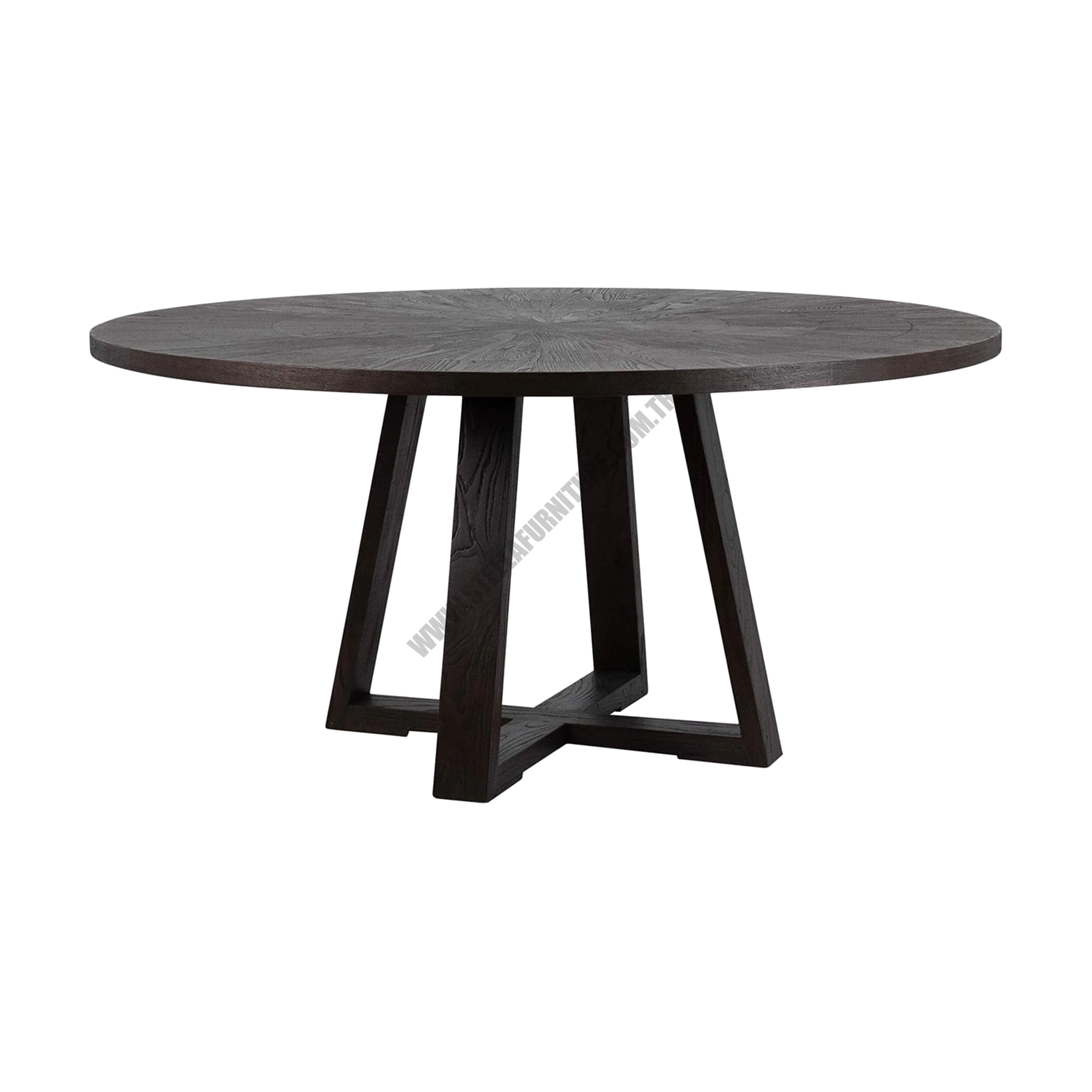 MERRICK DARK BROWN DINING TABLE