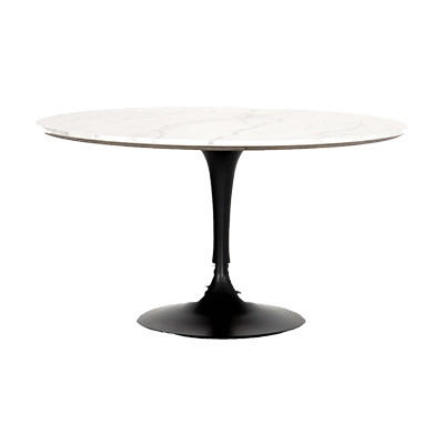 POWELL DİNİNG TABLE, WHİTE MARBLE