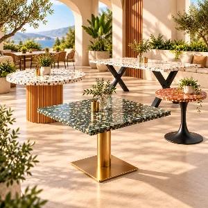 TERRAZZO TABLE COLORS görsel 3