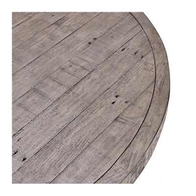 TROMMALD 60 GRİ YUVARLAK YEMEK MASASI görsel 4