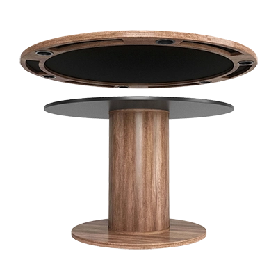 VAULT 2 İN 1 TABLE, BROWN görsel 3