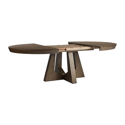 ZELDA EXTENSİON DİNİNG TABLE, FAWN OAK görsel 2