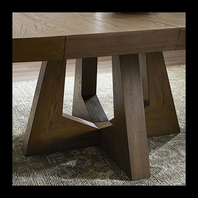 ZELDA EXTENSİON DİNİNG TABLE, FAWN OAK görsel 4