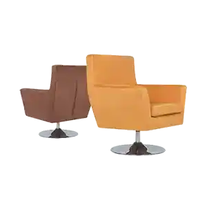 ОФИСНЫЙ ДИВАН AERO ОДИНОЧНЫЙ ОРАНЖЕВЫЙ