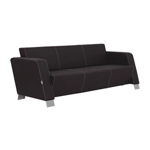 CROSS DOUBLE BLACK OFFICE SOFAS