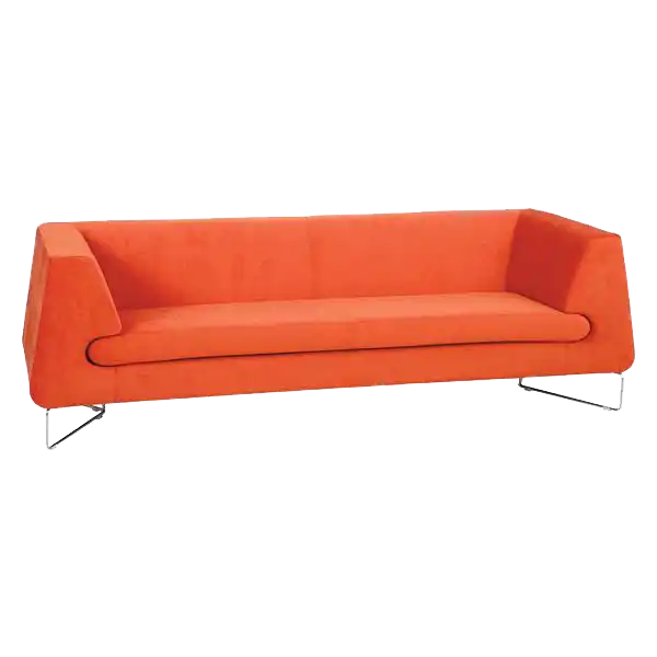 CUBİX İKİLİ TURUNCU OFİS KANEPELERİ