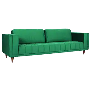 LOFT ספות משרד לשני מושבים בצבע ירוק