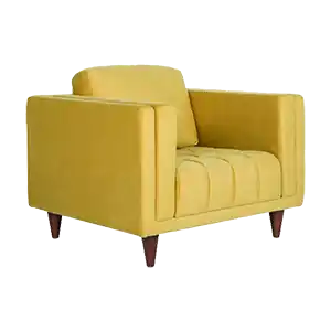 LOFT ספות משרד למושב יחיד בצבע צהוב