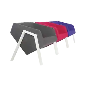 POLYGON MAVİ OFİS KANEPE görsel 3