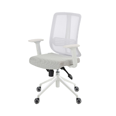 ANKA WHITE 8232 B FİLELİ KOLTUK 5Lİ AYAK TEKERLEKLİ görsel 2