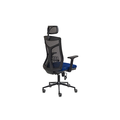 GAMA GM 6331 B MAVİ FİLELİ KOLTUK görsel 3