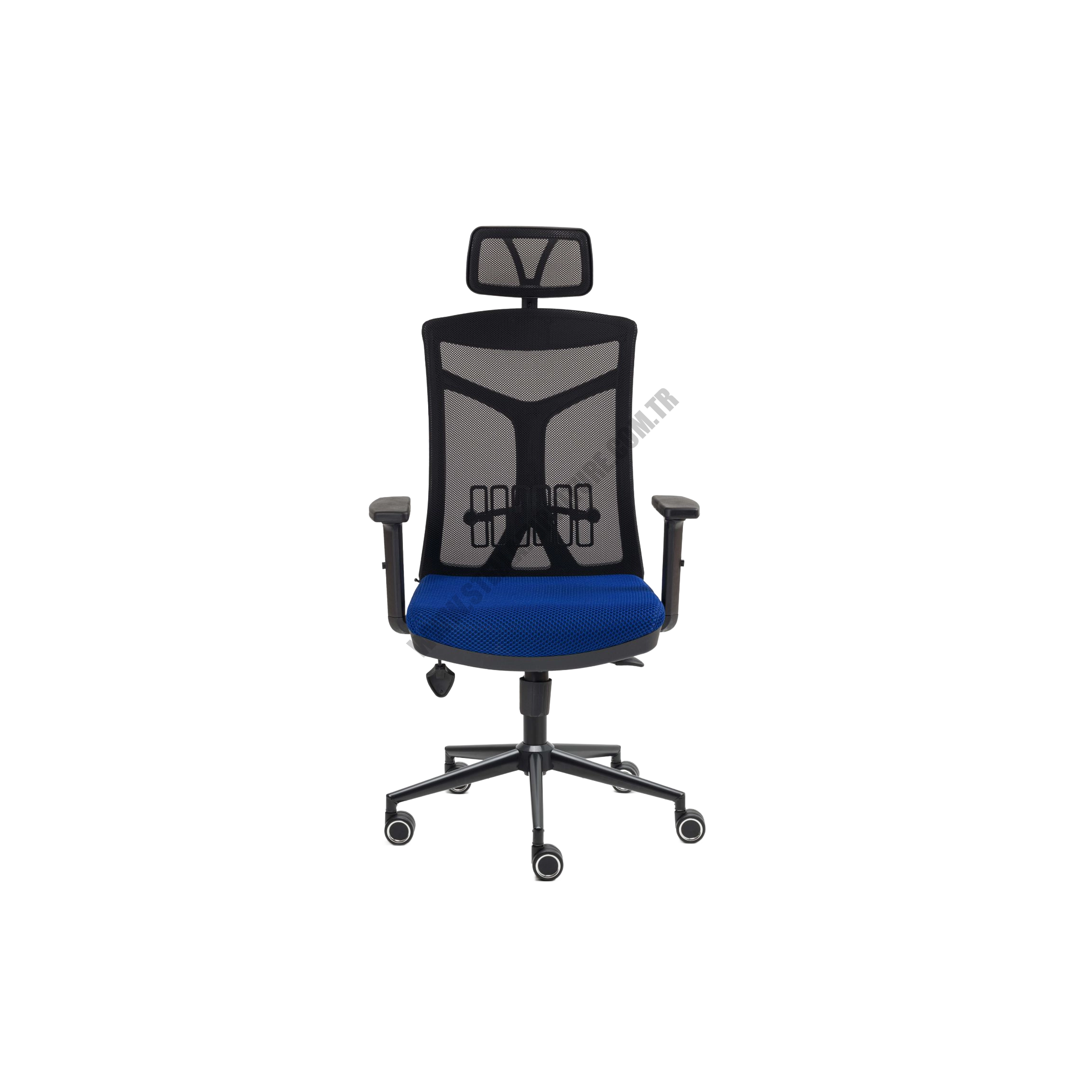 GAMA GM 6331 B MAVİ FİLELİ KOLTUK