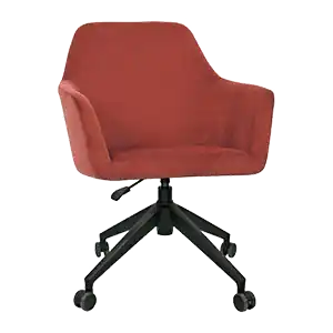 İNCA प्लास्टिक आधार और पहियों वाली बैठक कुर्सी