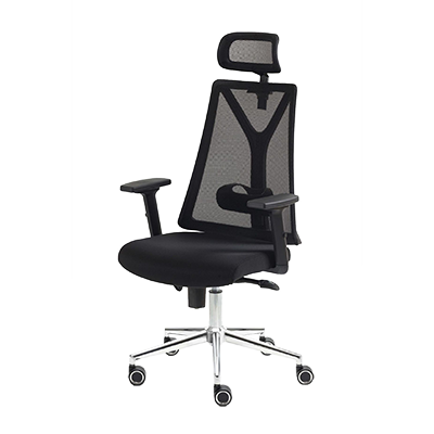 LYRA 4531K FİLELİ KOLTUK KROM AYAK TEKERLEKLİ görsel 2