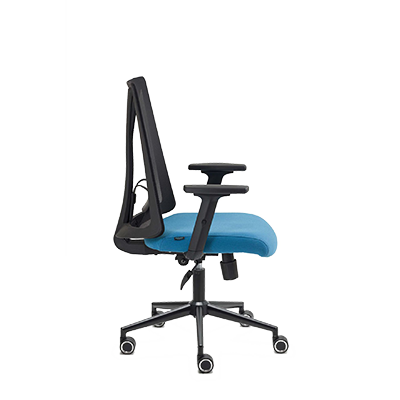 LYRA 4532 B FİLELİ KOLTUK 5Lİ AYAK TEKERLEKLİ görsel 3