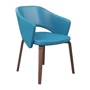 POLY BLUE СТОЛ С КОНТРА КРАКА