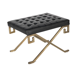OSCAR METAL FOOT PUFF